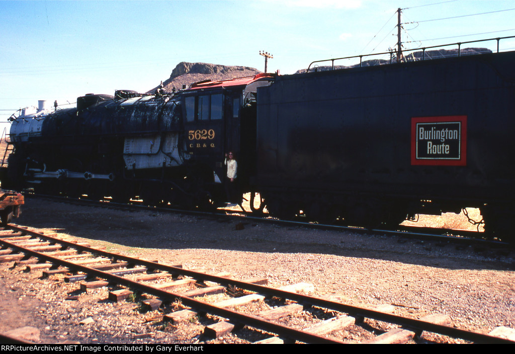 CBQ 4-8-4 #5629 - Chicago, Burlington & Quincy